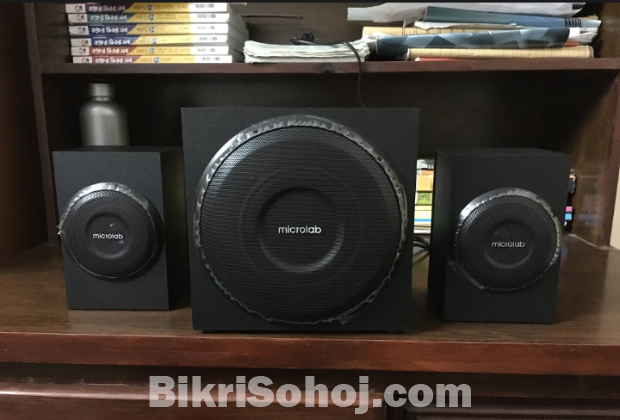 Microlab M110 2.1 speaker